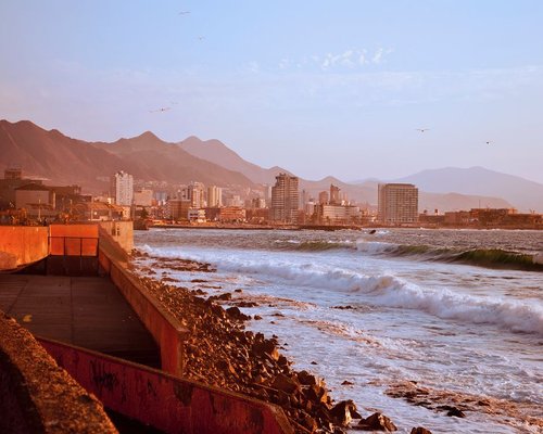 quiet evening routine near the Chilean coast